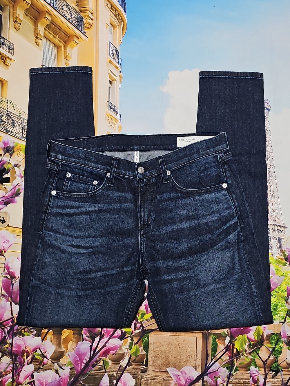 Rag & Bone High Rise Skinny Jeans Size 28